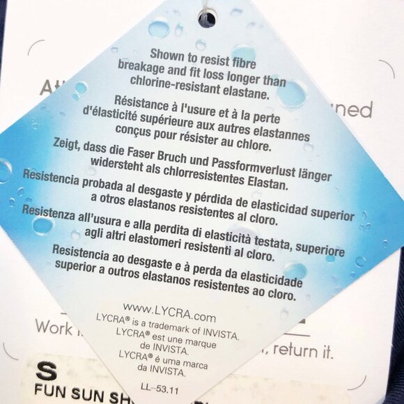 NWT! ATHLETA Fun in the Sun Swim Shorts 413982-16 in Dark Blue S - Picture 13 of 13